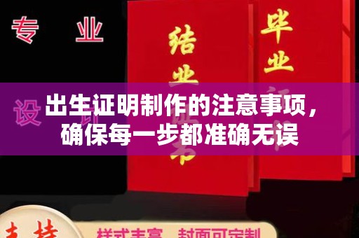板桥出生证明制作的注意事项，确保每一步都准确无误